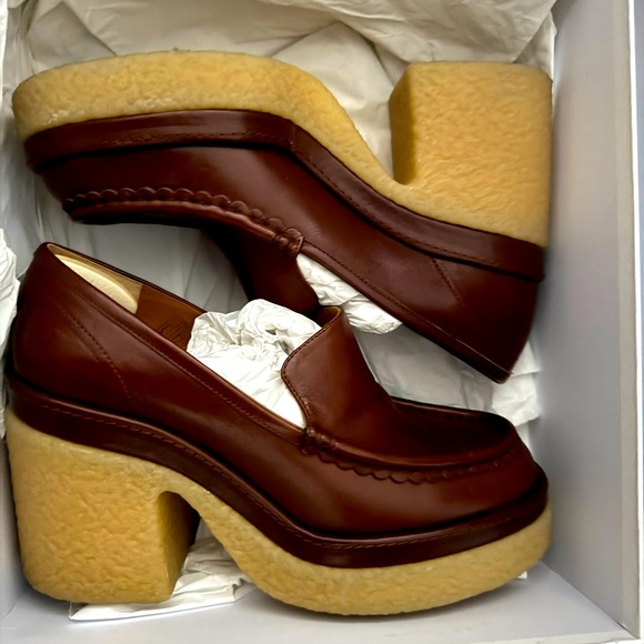 Chloe Shoes - Chloe Jaime Heel Lofers size 40